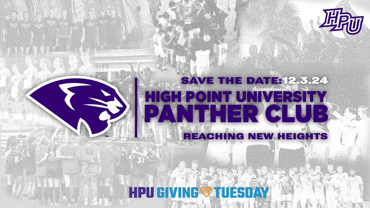 Mark your 🗓️ 

Join us on December 3 and consider making a gift to support student-athlete scholarships and our 17 teams.

#GoHPU
