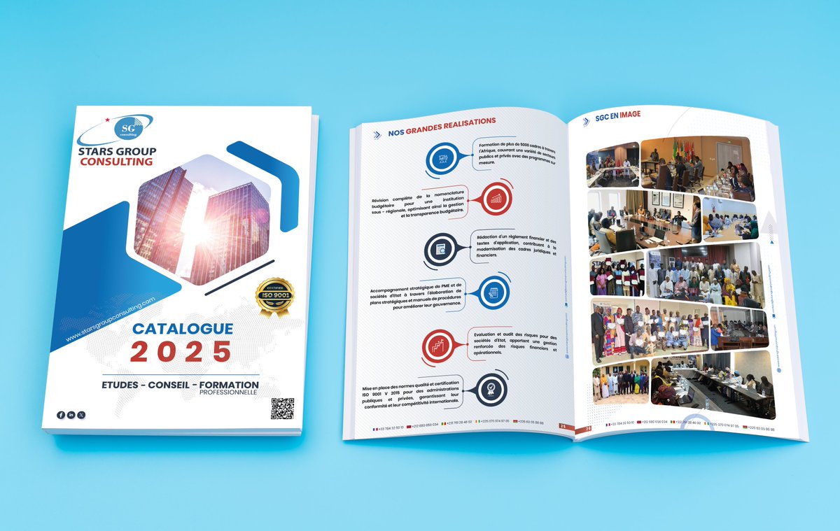 SGC_CONSULTING's tweet photo. Découvrez notre catalogue, qui inclut des services d'accompagnement stratégique et des formations professionnelles adapté à vos besoins.

📘 Consultez nos solutions ici : https://t.co/FPaEHcbbcg

#AccompagnementStratégique #RenforcementDeCapacités https://t.co/WXsstChTXB