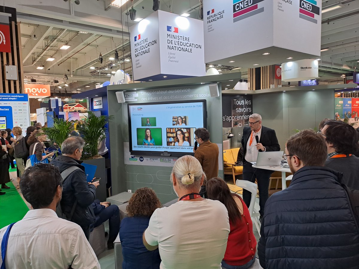 Clap de fin sur l'édition 2024 de <a href="/educatechexpo/">Educatech Expo</a>. De nombreux échanges riches autour de l'#IA et de l'#innovation. Merci à toutes et tous. #EducatechExpo