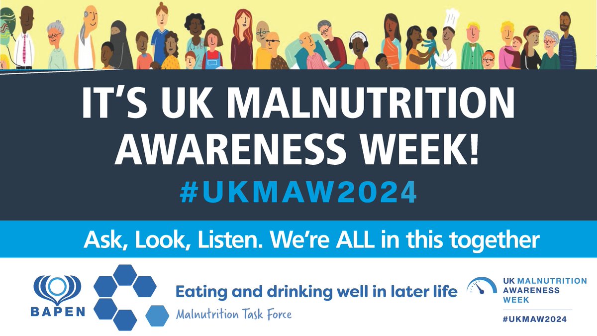 It’s the weekend of #UKMAW2024!
 
We want to take the chance to reflect on our highlights of the week, and continue to read your experiences of preventable malnutrition.
 
Don't hesitate to get in touch with your insights and your own highlights of the week!