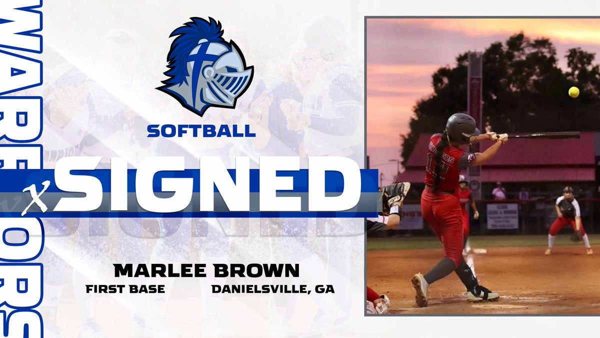 SWU Softball (@softballswu) on Twitter photo SIGNED βπΌ
Next addition from the peach state is <a href="/MarleeABrown12/">Marlee Brown</a> π
Welcome to the SWU family ππ€ SIGNED βπΌ
Next addition from the peach state is <a href="/MarleeABrown12/">Marlee Brown</a> π
Welcome to the SWU family ππ€