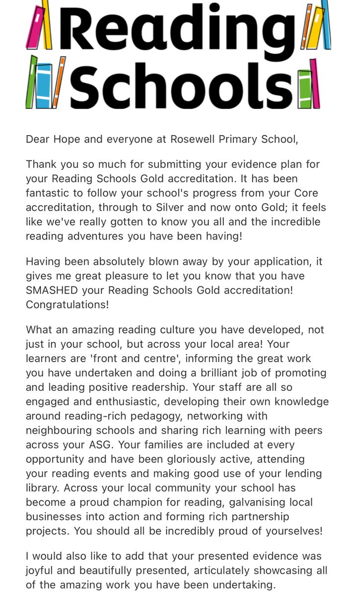Rosewell Primary (@rosewell_ps) on Twitter photo So proud of our wee school becoming the first school in Midlothian to achieve our Gold Reading Schools Award! We are delighted with our feedback and look forward to continuing to develop reading for enjoyment at Rosewell! <a href="/mideduteam/">Midlothian Education</a> <a href="/scottishbktrust/">Scottish Book Trust</a> So proud of our wee school becoming the first school in Midlothian to achieve our Gold Reading Schools Award! We are delighted with our feedback and look forward to continuing to develop reading for enjoyment at Rosewell! <a href="/mideduteam/">Midlothian Education</a> <a href="/scottishbktrust/">Scottish Book Trust</a>