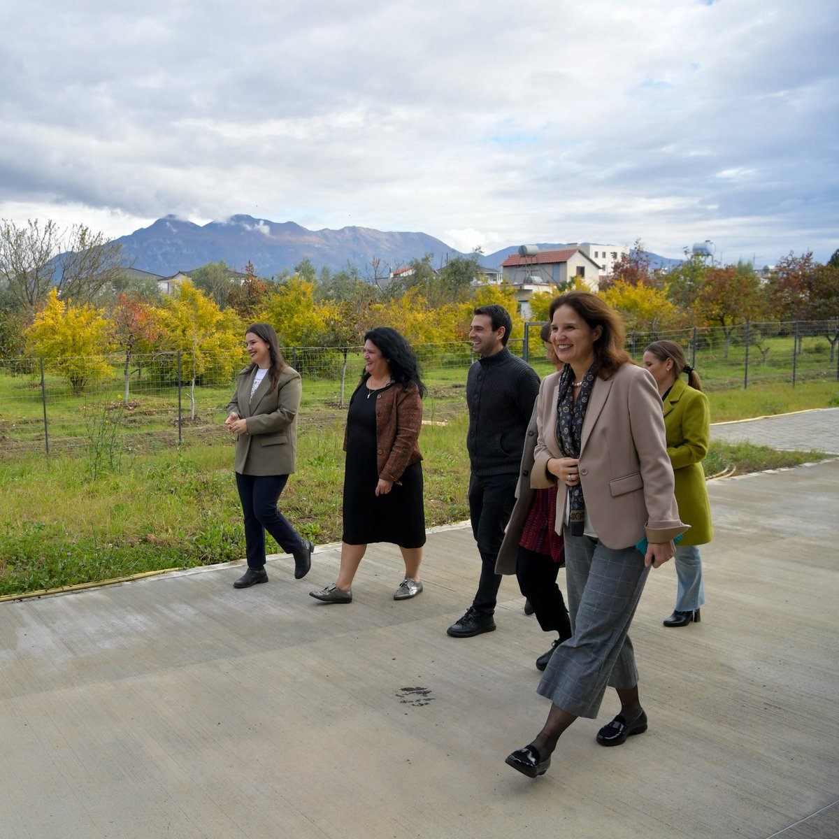 Visited Kamza VET, Albania's largest agricultural school. Excited to see how the #DigitalAgriculture project with <a href="/FAO/">Food and Agriculture Organization</a> <a href="/ITU/">Int’l Telecommunication Union</a> will equip students &amp; teachers with tech skills to boost farming productivity &amp; sustainability. Empowering youth, especially girls! 🌱📱#RuralTransformation