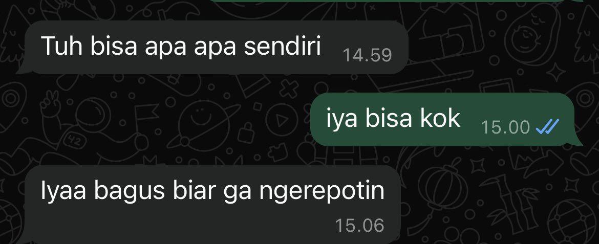 mayarandini's tweet photo. Yallah semoga aku bisa apa2 sendiri trus ga ngrepotin banyak orang🙏🏻, sehat2 may🫵🏻🫵🏻 https://t.co/ZbgC4ErpuF