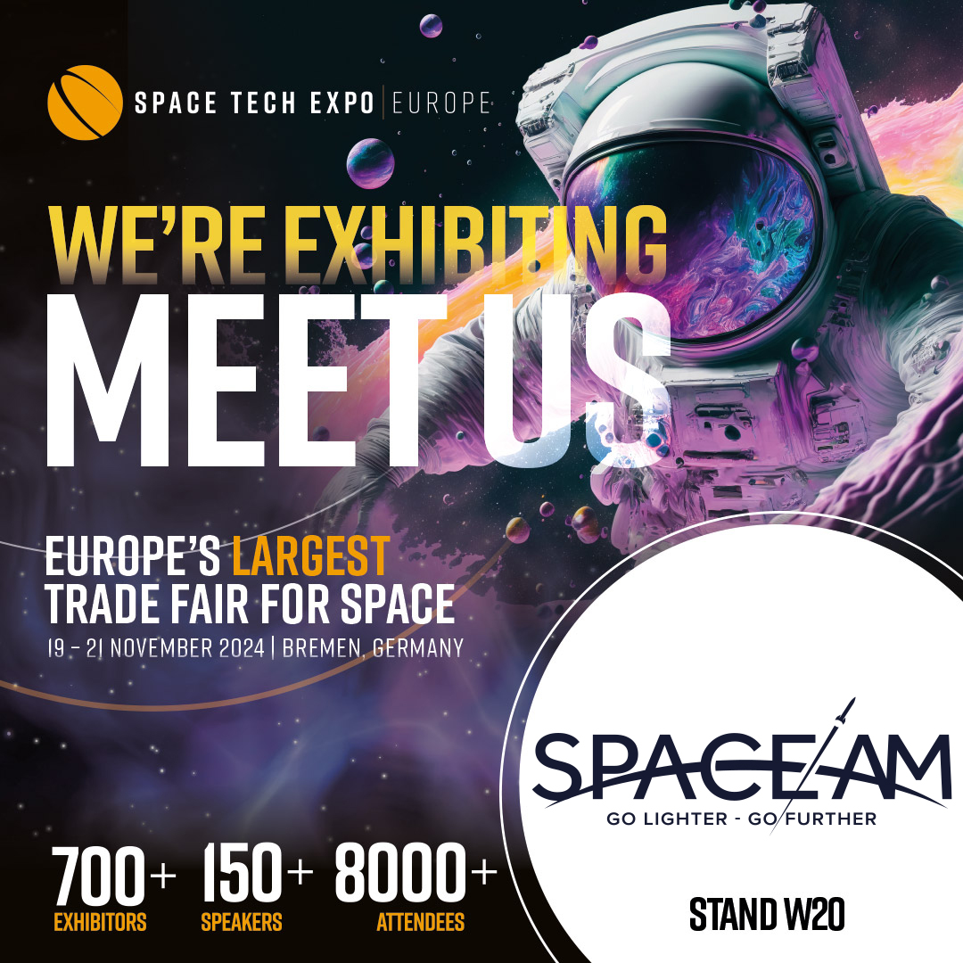 ceo_SpaceAM's tweet photo. Well, it's finally happened. We're going public for the first time with our LEVL probe design for the future MIT Venus Mission. See the probe concept on stand W20. https://t.co/UrcMFGF95s