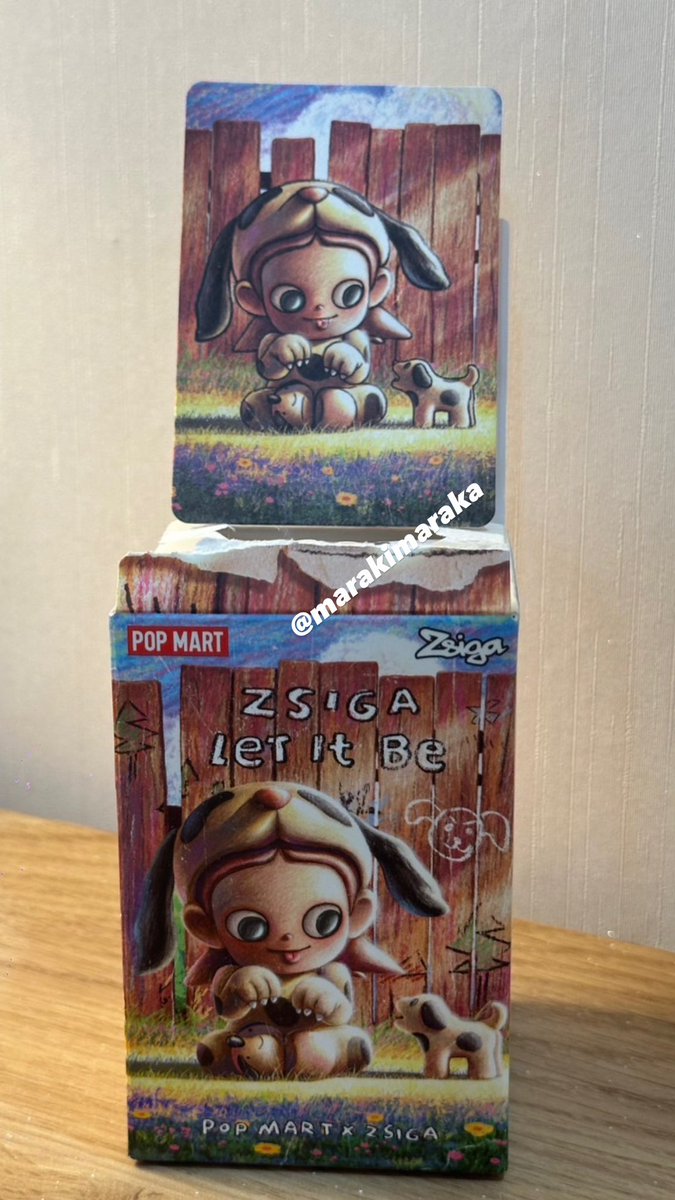 marakimaraka's tweet photo. Zsiga : Let it be น้องหมาSilly disguise เช็คการ์ด 
ยังไม่แกะถุง 380 บาท 
หรือ 
หาแลก Not just cute ค่าา💖✨ 
���ด้ซ้ำฉ่ามมม ใครสนใจรับน้องต่อหรือสนใจแลก dm มาได้เบยนะค้า👐🏻
#ตลาดนัดzsiga #ตลาดนัดpopmart #ตลาดนัดกล่องจุ่ม #ตลาดนัดกล่องสุ่ม https://t.co/nAXrytjEeA