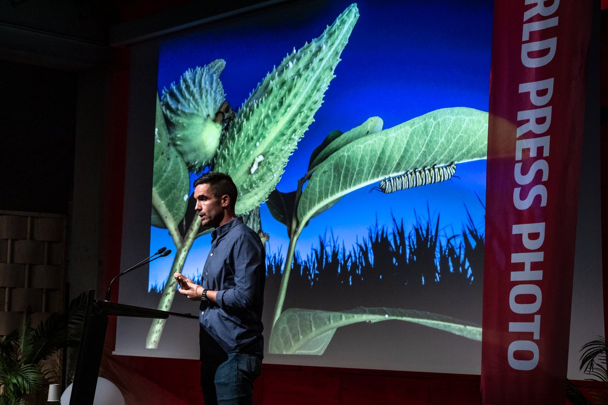 Recupera la inauguración de la pasada exposición #WPPBarcelona con la presencia de <a href="/rojovisuals/">Jaime Rojo</a>, galardonado en #WorldPressPhoto2024 por “Saving the Monarchs” (Salvando a las Monarcas).

⏯️youtube.com/live/a9ma4MLMK… 

📷 © @angelgarciaphoto