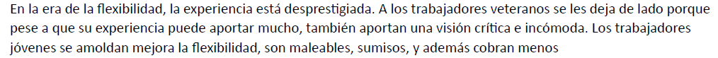 ¿Por qué las plantillas de los hospitales de gestión privada son generalmente jóvenes?
