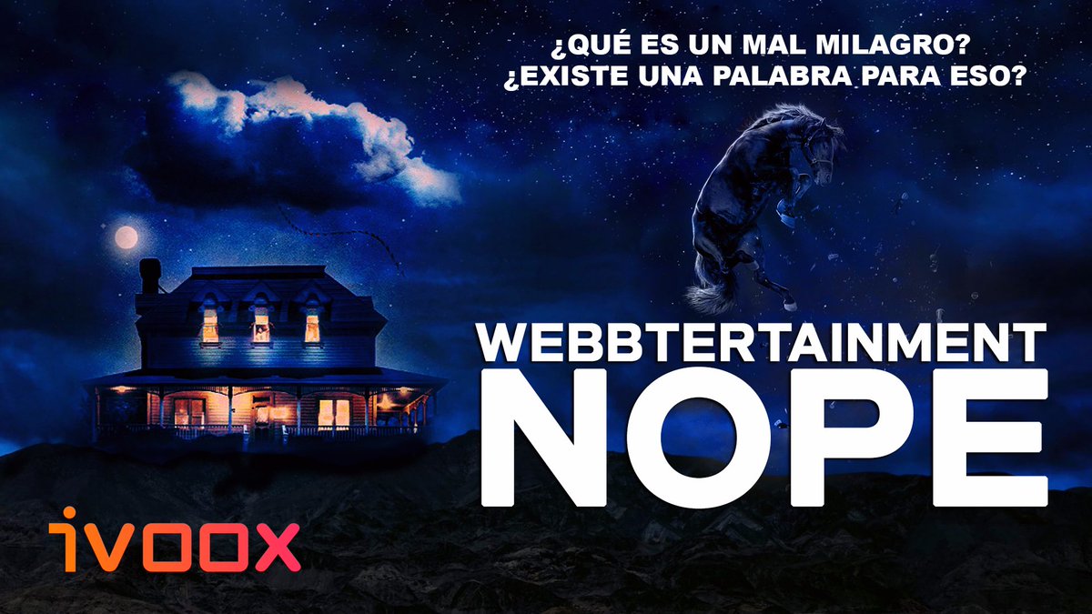 "Y echaré sobre ti inmundicias abominables, te envileceré, y te pondré como espectáculo."
Ya podéis disfrutar con la escucha de…
☁️🏇🛸🎧 NOPE ➡️  bit.ly/3Z5fKqh
