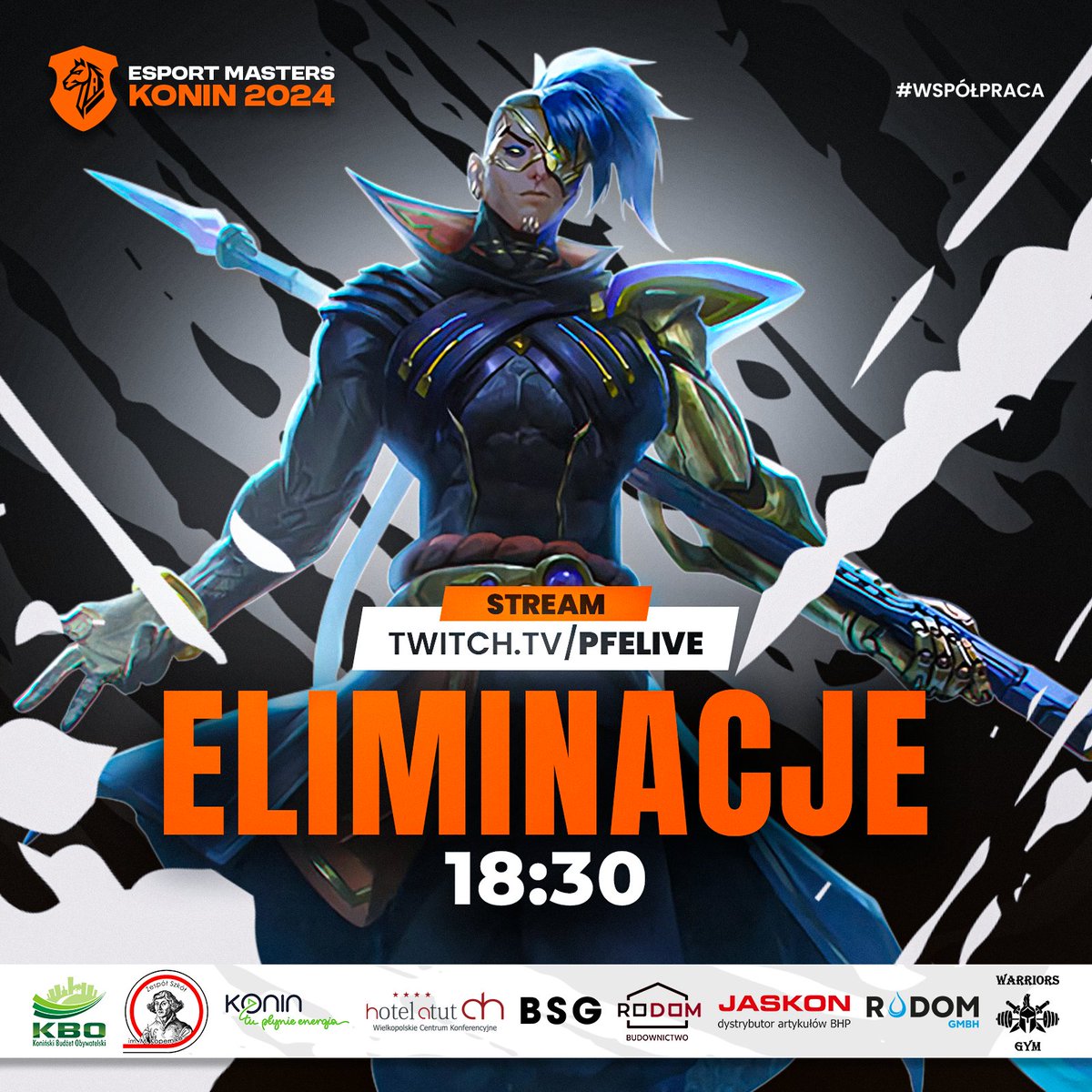 🎮Esport Masters Konin 2024 - Eliminacje League of Legends już dziś!🔥

Czas na pierwszy etap zmagań w League of Legends! Już dziś o 18:30 zapraszamy na transmisję z eliminacji na naszym kanale twitch.tv/pfelive. 📺👾

Zobaczcie, które drużyny przejdą do ćwierćfinału!🤙