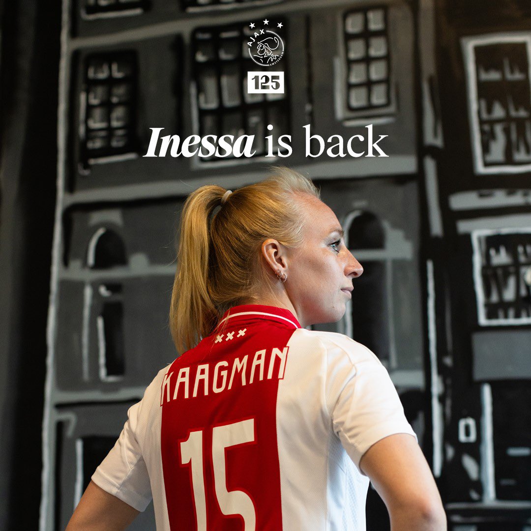 Inessa Kaagman kehrt nach der Geburt ihres Sohns zu Ajax zurück. Zuletzt stand die ehemalige Nationalspielerin bei PSV unter Vertrag. Sie unterschrieb bis Saisonende 2025. 

#Frauenfußball