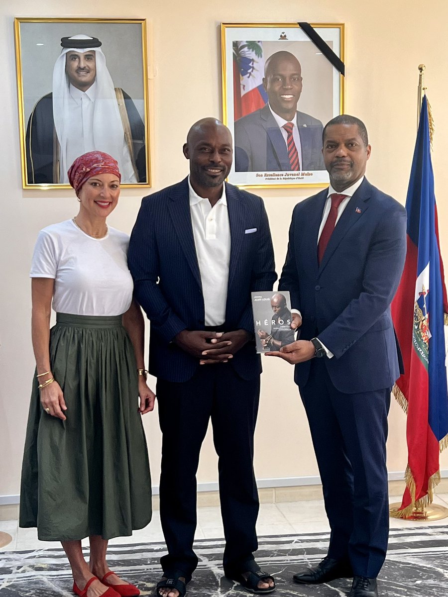 Thank you to the Haitian Embassy in Qatar for such a warm reception. <a href="/FrancoisGII/">Francois GuillaumeII</a> #freehaiti

interforum.fr/Affiliations/a…
