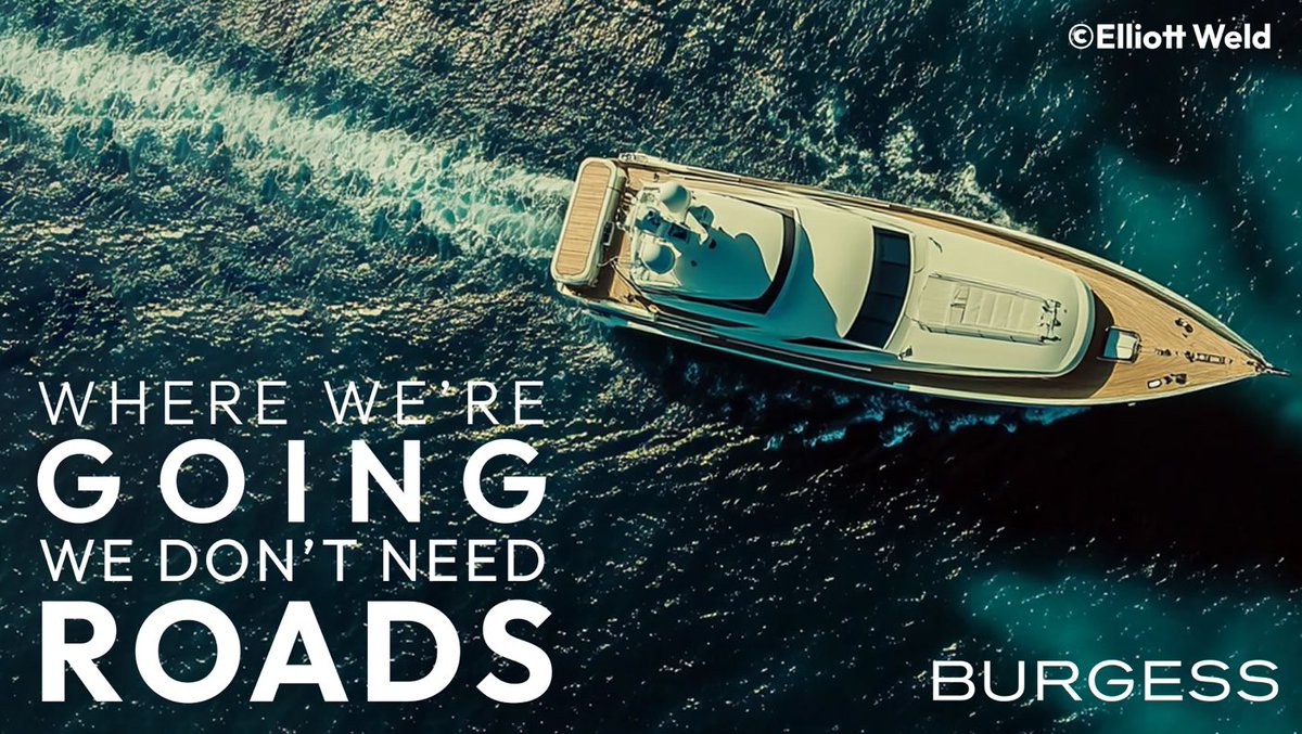 For the rebellious who make chart their own course in life. <a href="/OneMinuteBriefs/">One Minute Briefs ⏱️</a> #BurgessYachts