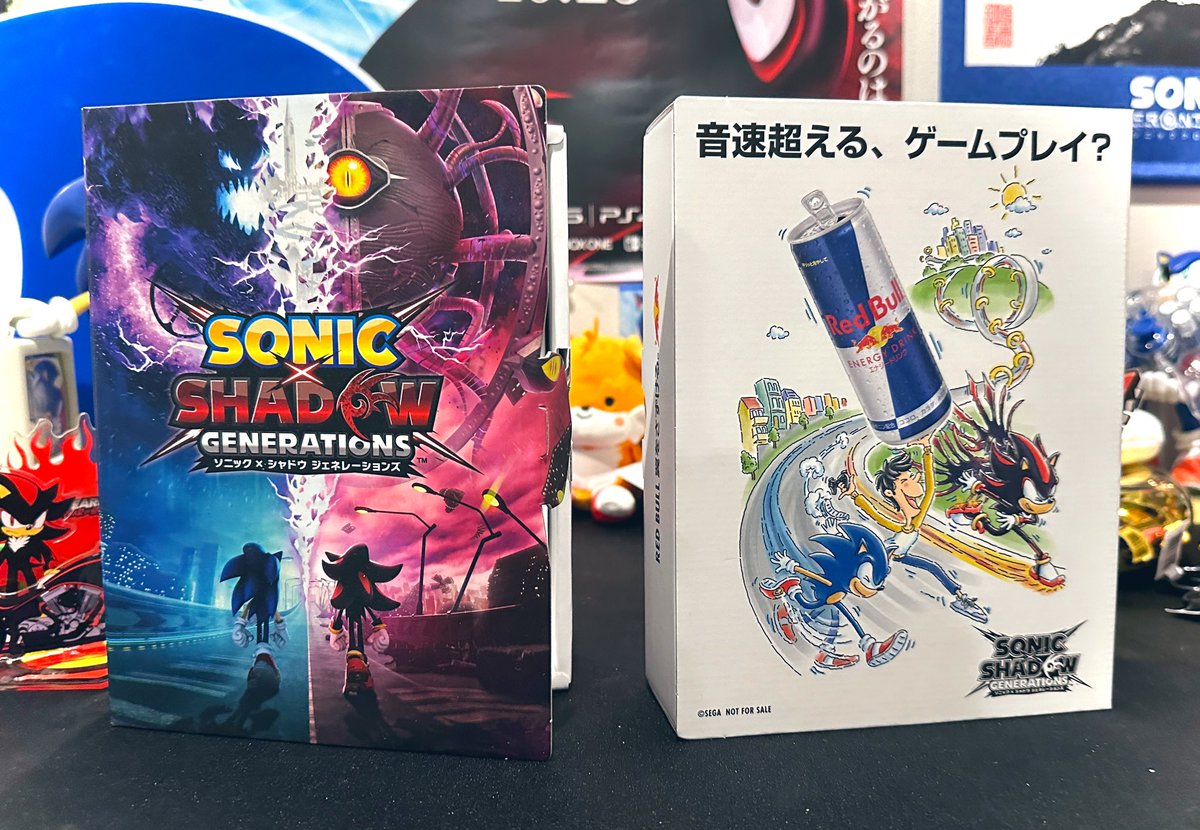 FrackDeals's tweet image. ✨RAFFLE TIME ✨

I'm giving away two Sonic x Shadow Generations Red Bull boxes! These were exclusive to the Tokyo Game Show. I will pick one winner from Twitter and one from "frackdeals" on Bl🦋esky! Enter both to double your chances! ☺️

TO ENTER (TWITTER):
- Follow @FrackDeals…