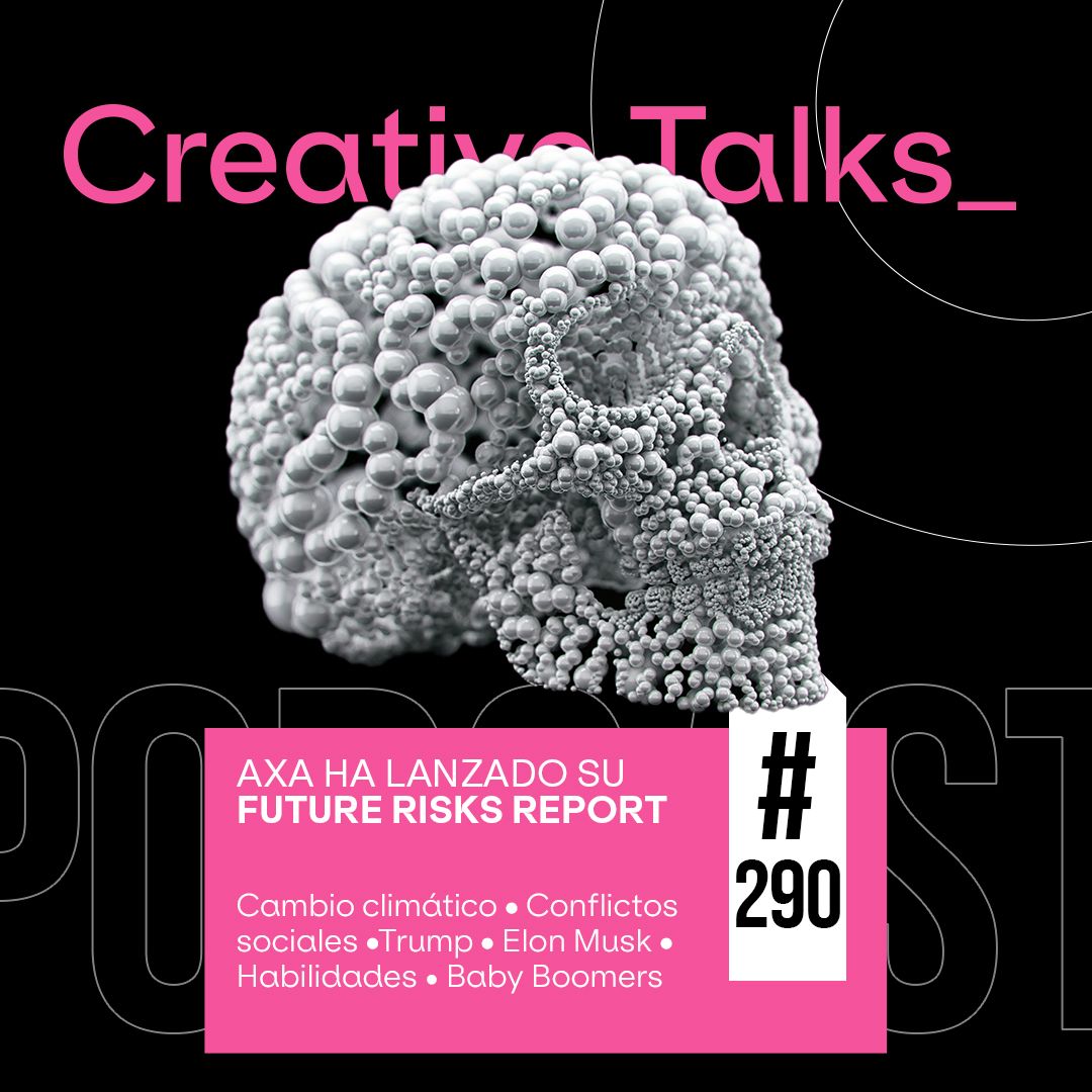 Tenemos nueva edición de Creative Talks. En esta entrega analizamos la llegada de Donald Trump al poder de Estados Unidos. La empresa aseguradora AXA lanzó su “Future Risks Report” y lo analizamos profundamente. 
Disfruten: open.spotify.com/episode/08pCFc…
