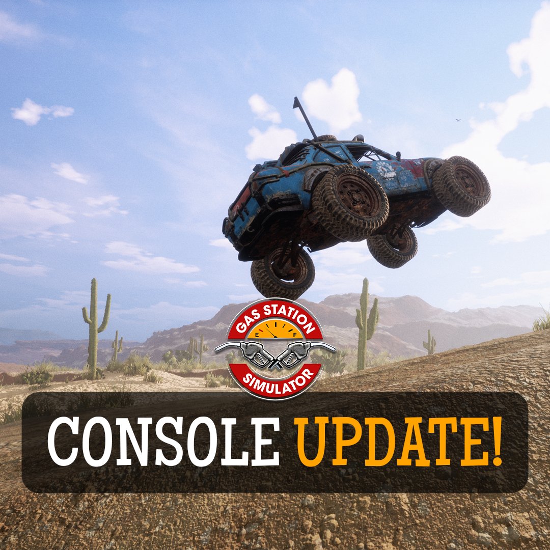 Gas Station Simulator tweet media