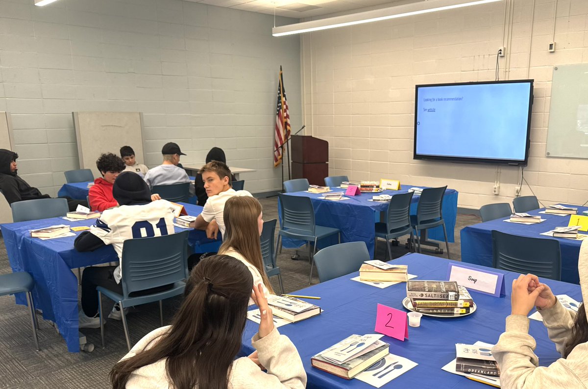 Today students in English 9 visited the library to begin to sample books for their independent reading unit! <a href="/johnfalino1/">Dr. John Falino</a> <a href="/dobbsferryufsd/">dobbsferryschools</a> <a href="/llcgrove/">Laura Cosgrove</a> <a href="/CastellanoD1/">D Castellano</a> <a href="/SlentzKen/">Ken Slentz</a>