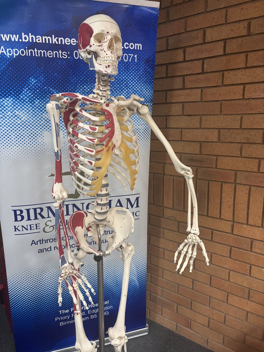 BhamKnee_Should's tweet photo. Great to be back at ROH Knowledge Hub last week, for an interactive evening of shoulders &amp; elbows delivered by Mr Samir Massoud

We’re currently planning our New Year schedule as well as zoom sessions. 
For further details please email: 
michelle@midlandorthopaedicpractice.co.uk https://t.co/fAoFwPkQ1L