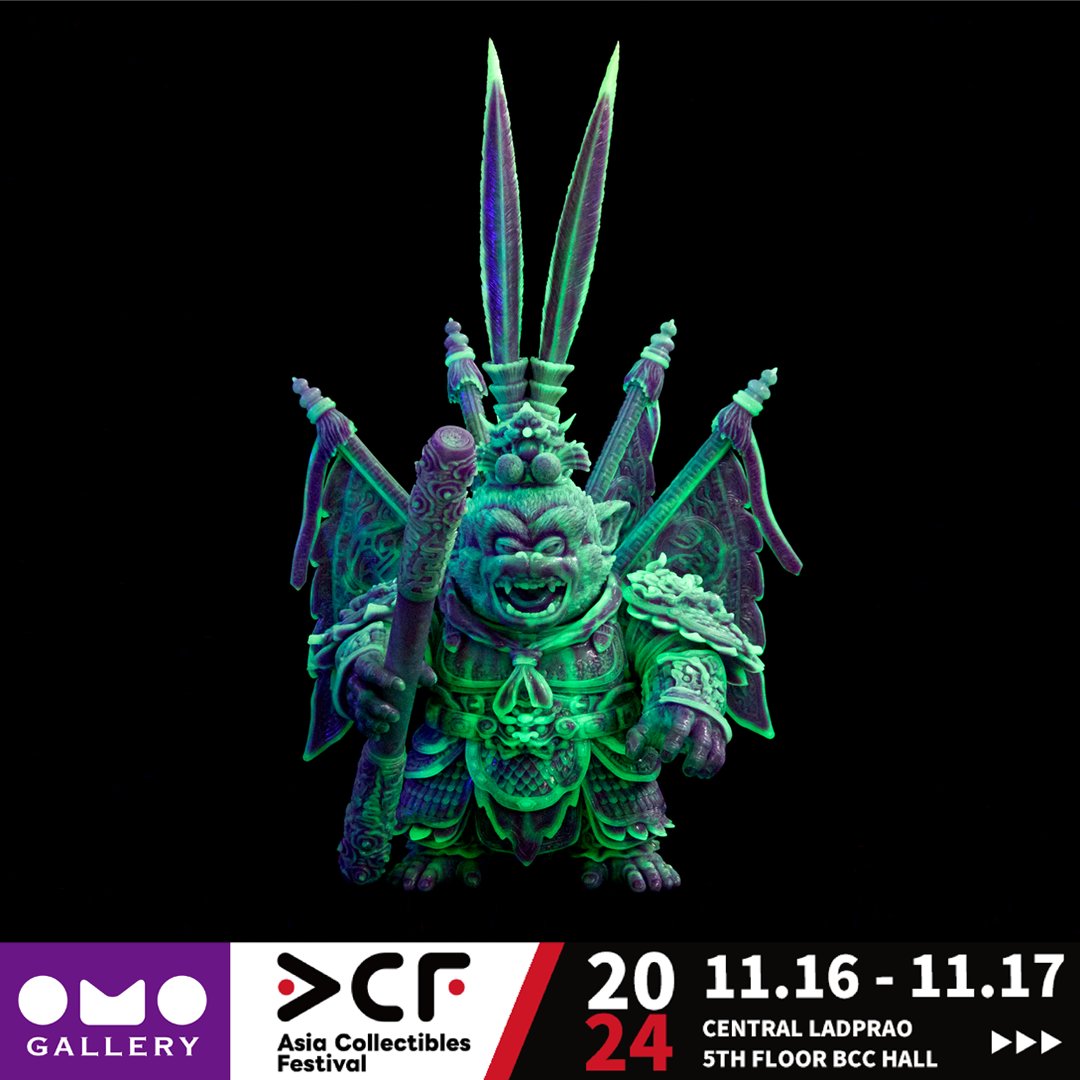 OMO_Gallery's tweet photo. 【Asia Collectibles Festival】
中国からのアーティストで、ボーダー宇宙を持つ、玩具の大王を目指す男!
日時:2024年11月16日〜17日
場所:タイ・バンコク中央ラチャプラオ5階BCCホール
ブース番号:T08
#ACF #ACF2024 #ACFEST #AsiaCollectiblesFestival #OMOGallery #artisttoys #BODA https://t.co/fEVYo4vgmp