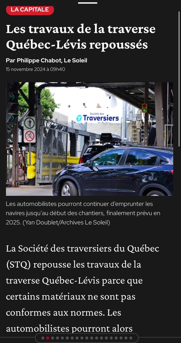 mauraislive's tweet photo. « Après une vérification auprès de ses fournisseurs, la STQ s’est aperçue que certains matériaux pour remplacer les charnières des rampes d‘embarquement des véhicules ne sont pas conformes aux normes. »
#ledome https://t.co/tnA7GbnxBd