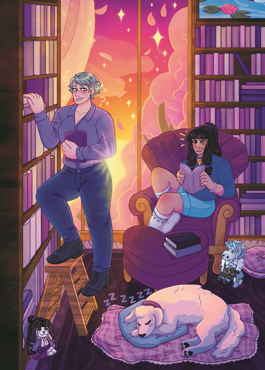 My single page art for the <a href="/AAFranMayaZine/">FranMaya Zine @ LEFTOVERS CLOSED 💜</a> ! 
leftover sales LINKED BELOW ONCE AGAIN

[ #aceattorney #franmaya #franziskavonkarma #mayafey ]