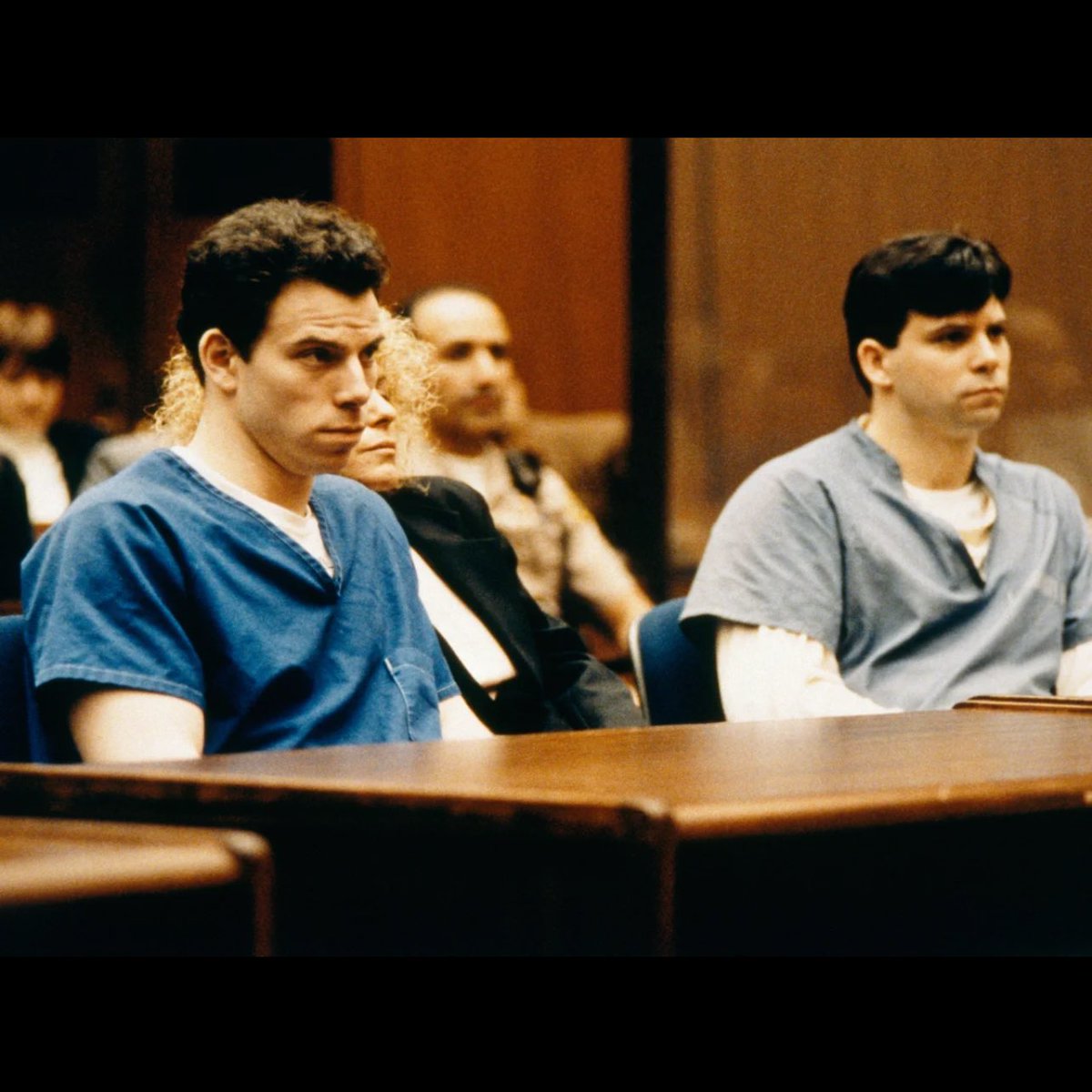 h4di74's tweet photo. Trial and Sentencing:
In 1996, both brothers were convicted of tust degree murder and sentenced to life without parole. The case has since been re-evaluated in various media, raising questions about justice and the impact of media coverage on public perception. https://t.co/eBW2qBdt71