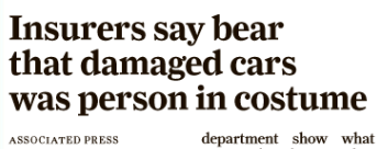 I'm sorry, insurers say WHAT?