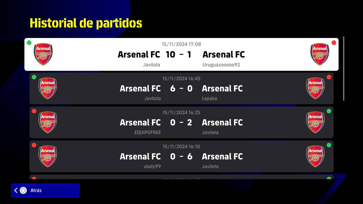 <a href="/play_eFootball/">eFootball</a> Can you review this. I was handed a 3-0 loss despite never being matched to Javilota. Javilota doesn't have any record of matching with me. After 14 games. That's 5 hours of gametime. Can this be fixed?!
