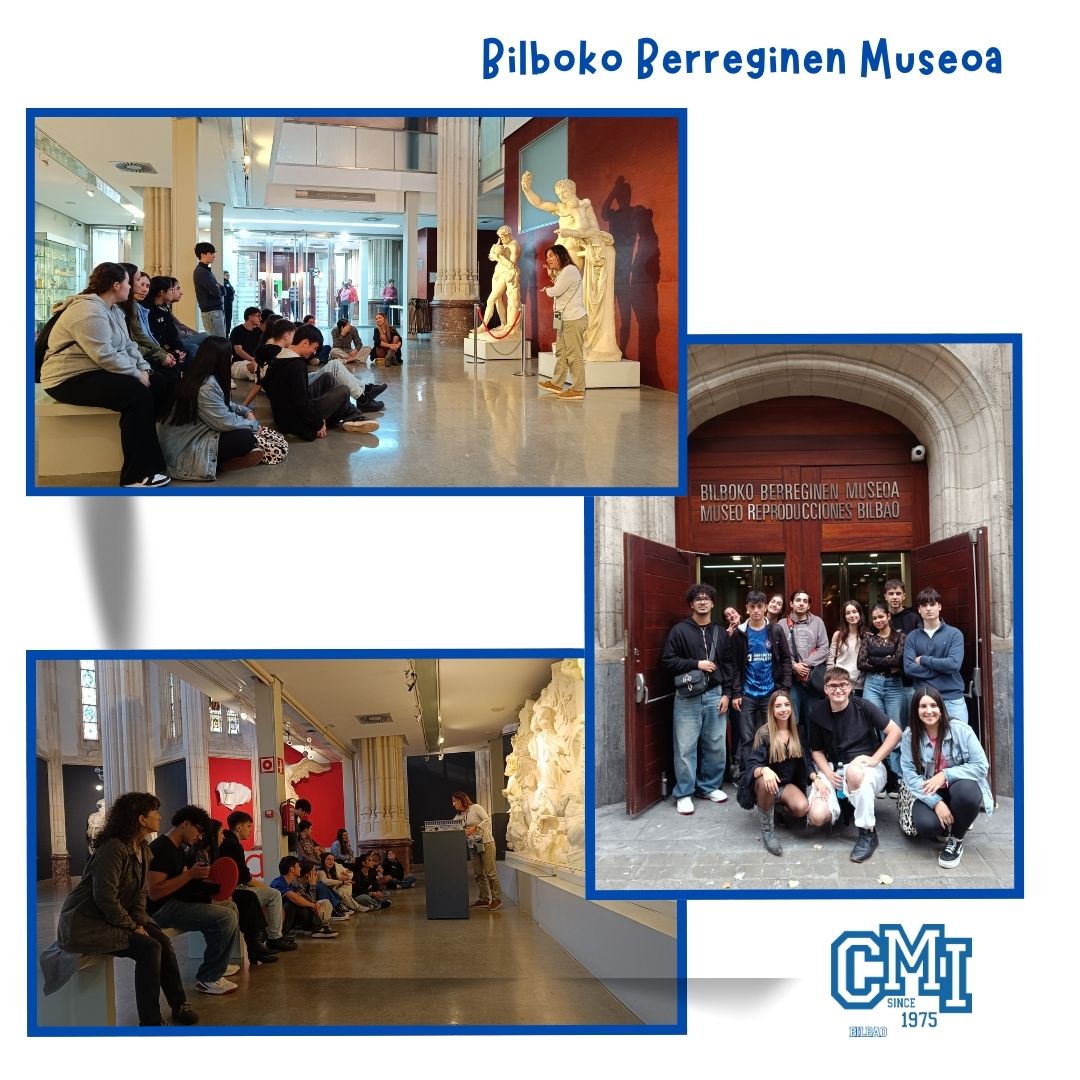 Batxilergoko 2. mailako ikasleek Bilboko Berreginen Museoa bisitatu zuten, Arteren Historian ikasitako artelanak bertatik bertara ikusteko🎨 2º de Bachillerato visitó el Museo de Reproducciones de Bilbao para ver de cerca las obras que están estudiando en Historia del Arte.🎨