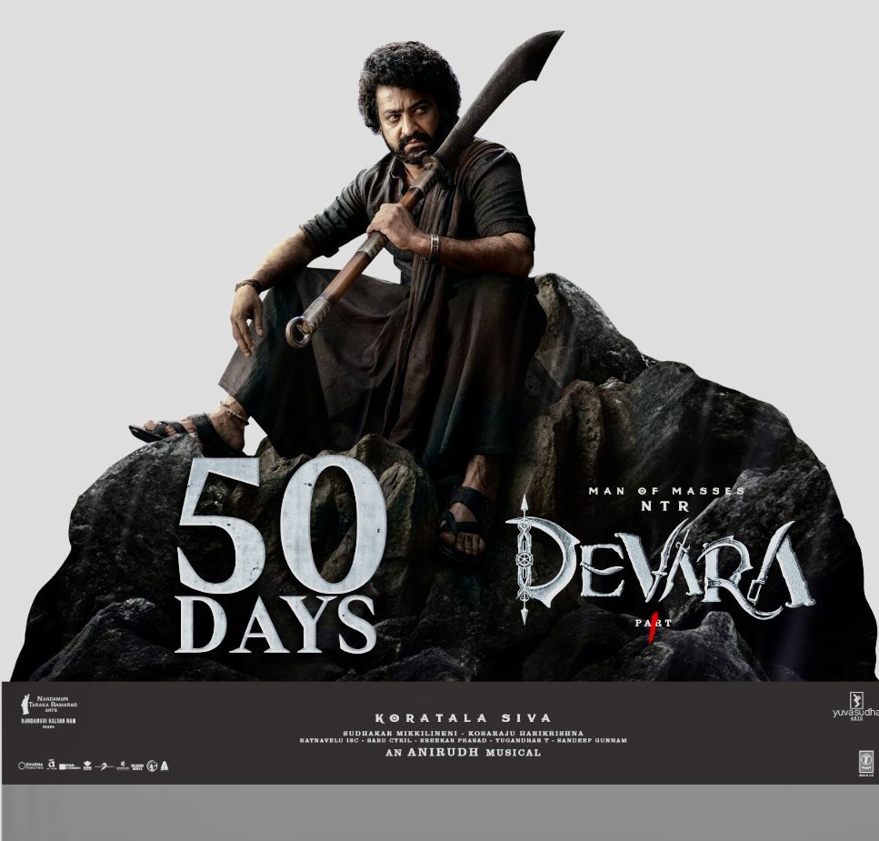 bodduluri999's tweet photo. #Khammam 50th day
#Devara
1.Tirumala 2,12,245 🔥
Total 50days 1,97,33,625 🔥
Tirumala single Theatre 1,00,09,852 🔥
@tarak9999 🐅 🙏 https://t.co/5KYvIXSOOU