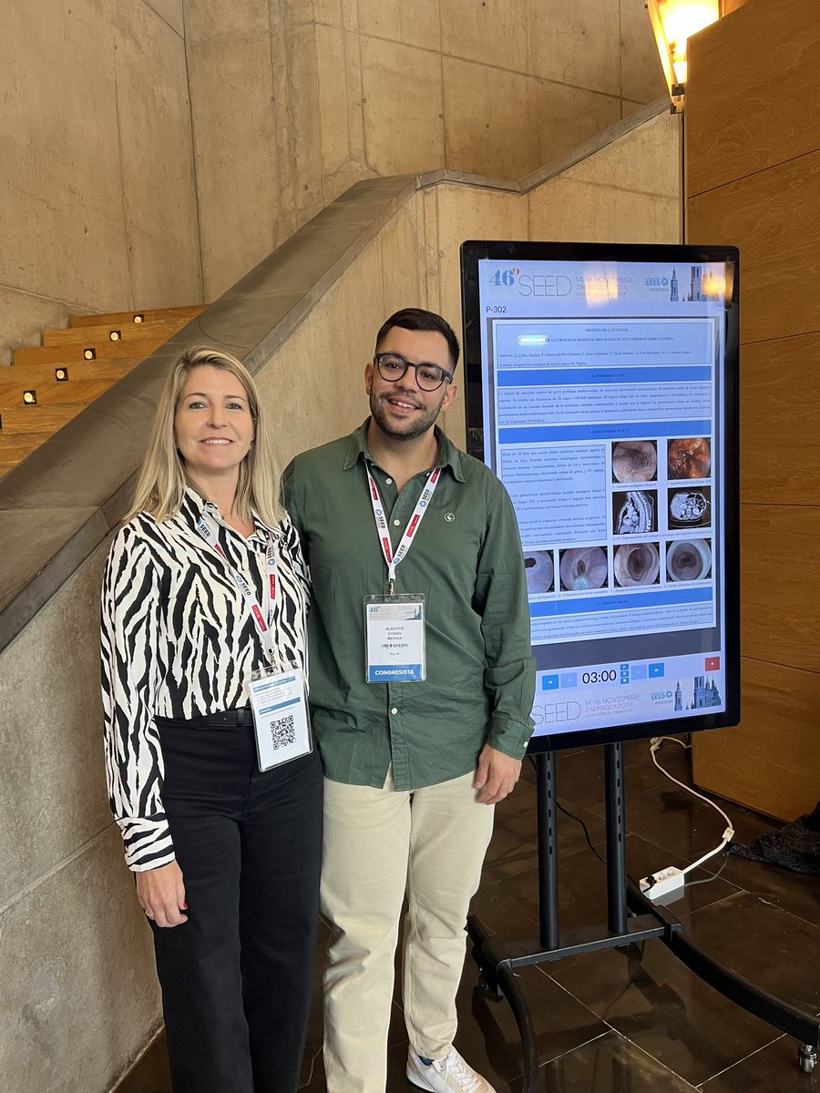 Equipo Hospital Universitario de Gran Canaria Dr. Negrin en la #SEED2024