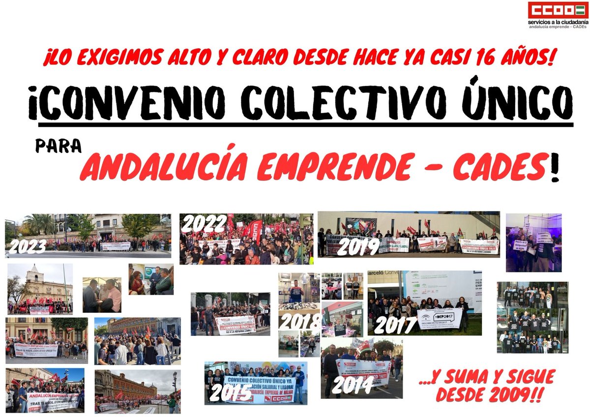 🔴 @andaluciajunta mantiene diferencias salariales en #empresapublica 𝕕𝕖𝕤𝕕𝕖 𝟚𝟘𝟘𝟡 😵 

L@s trabajador@s <a href="/aemprende/">Andalucía Emprende</a> #CADEs N͇O͇ podemos más!! 
Exigimos en las #calles, es de justicia 𝒹𝑒𝓈𝒹𝑒 𝒽𝒶𝒸𝑒 𝟷𝟼 𝒶ñ𝑜𝓈!!

 ¡ⓃⓄ 𝘃𝗮𝗺𝗼𝘀 𝗮 𝗽𝗮𝗿𝗮𝗿!🦾
 @econohaciendand
