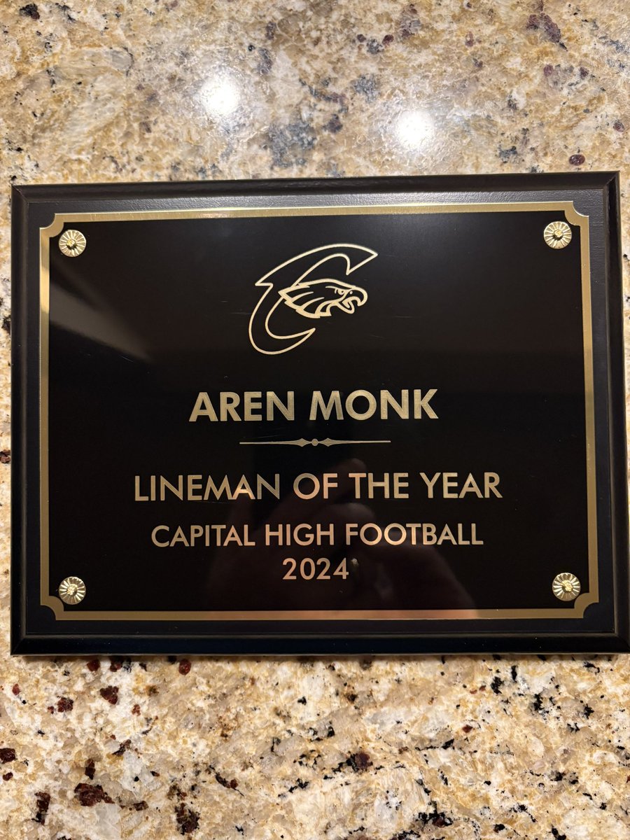 Aren Monk (@arenmonk) on Twitter photo Extremely honored and grateful to my teammates for voting me Lineman of the Year. The year may not have ended as planned but I would not change a thing. The Blood, Sweat and Tears we all endured will never be forgotten!! <a href="/GurkhaStick/">Capital Football</a> <a href="/CapitalEaglesAD/">Capital Eagles Athletics</a> <a href="/coachkhastin/">Kevin Hastin</a> Extremely honored and grateful to my teammates for voting me Lineman of the Year. The year may not have ended as planned but I would not change a thing. The Blood, Sweat and Tears we all endured will never be forgotten!! <a href="/GurkhaStick/">Capital Football</a> <a href="/CapitalEaglesAD/">Capital Eagles Athletics</a> <a href="/coachkhastin/">Kevin Hastin</a>