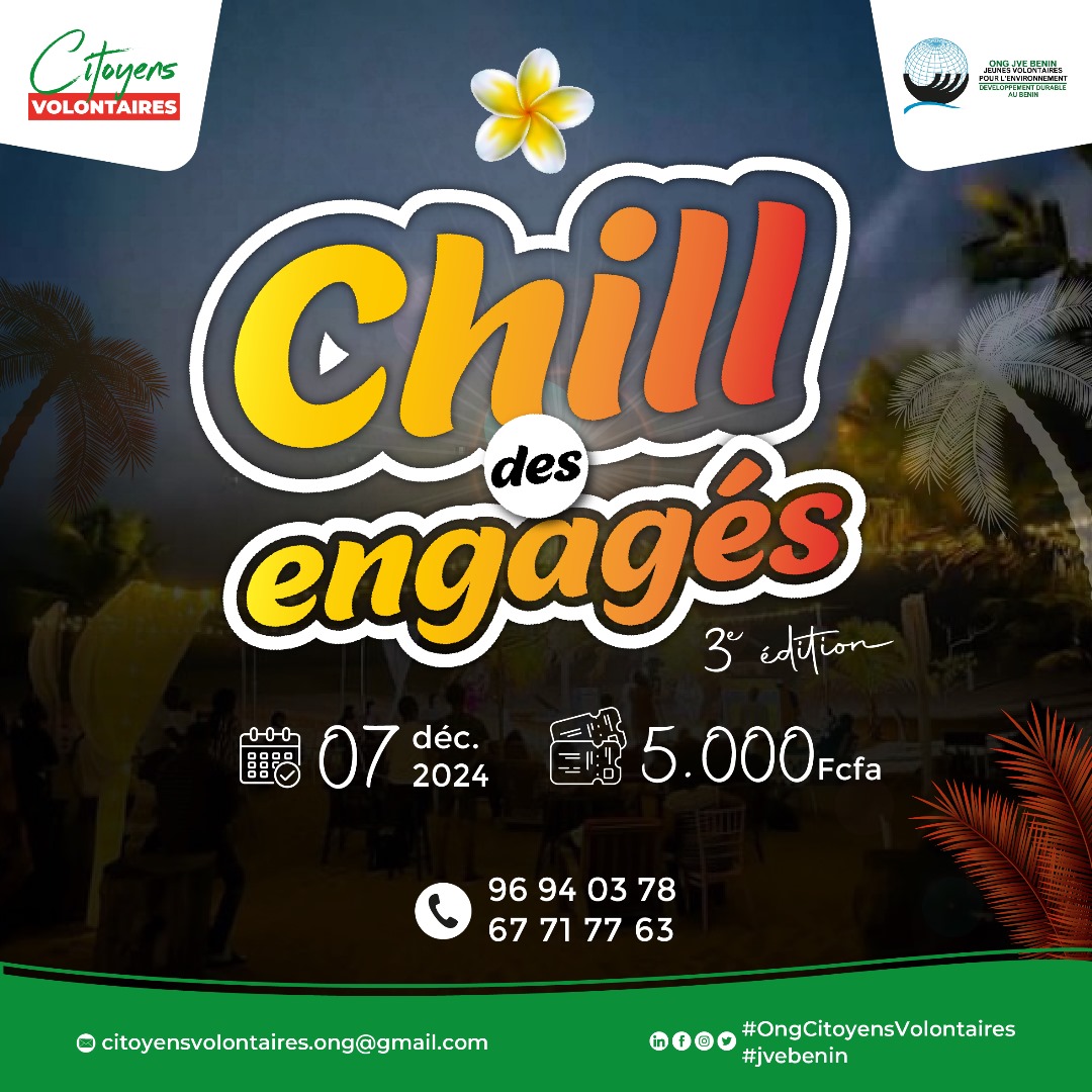 OngCtvl's tweet photo. Awé ! Viens célébrer ton engagement ce 07 décembre 2024.
Les tickets sont à 5k gbaouuudjo !
N'attendez pas la veille ooh !
Énan sorr taoun 🥳🎉
#Chill_des_engagés
#JVE
#CTVL https://t.co/AlKBsovGY3