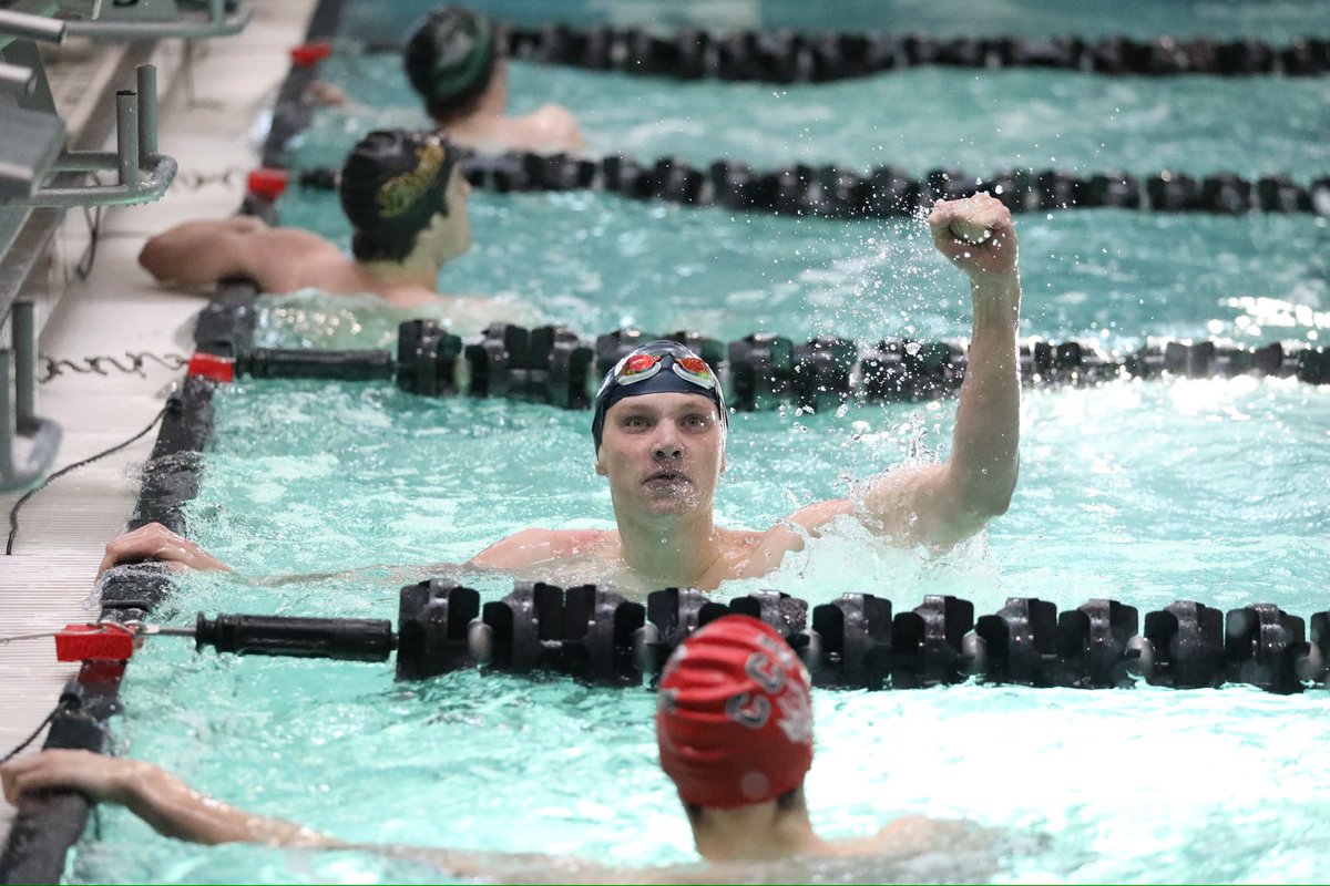MSHSAAOrg's tweet photo. Andrew Baklanov of Rockhurst sets the new 🆕 overall record for the Boys 200 yard individual medley with a time of 1:46.69! https://t.co/PlT4Coi5nY