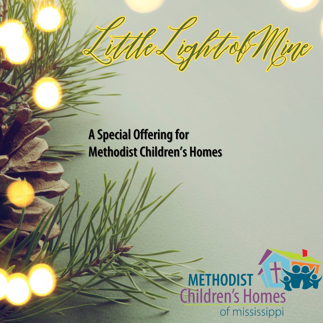 Attention Churches! Little Light of Mine Special Offering has begun &amp; you can support MCH during this season of giving. Give today using the link in our bio or make your check payable to Methodist Children's Homes &amp; in the memo line add "Little Light of Mine." Matt. 5:16 #MCH