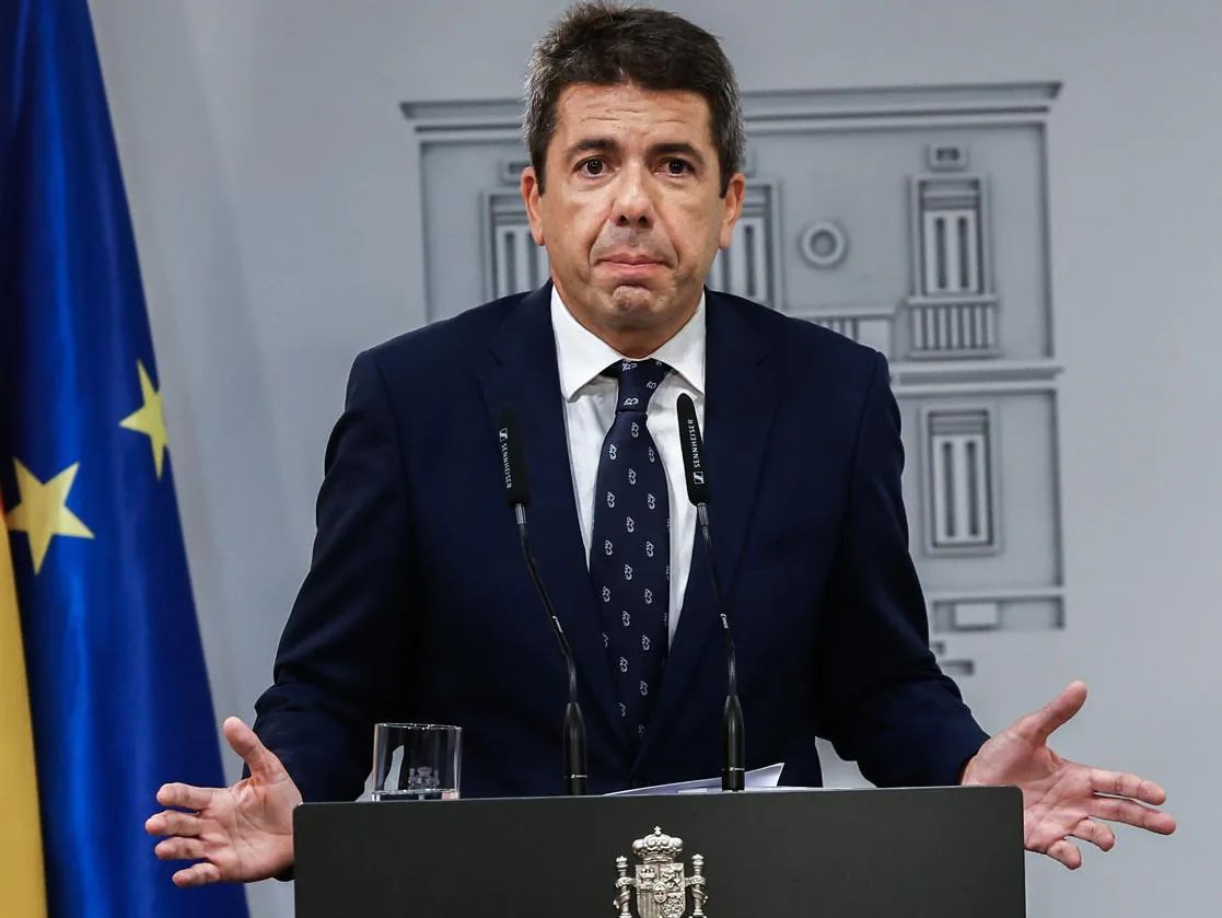 Donald Trump announces Carlos Mazón as Head of Department Of Hurricane Protection.