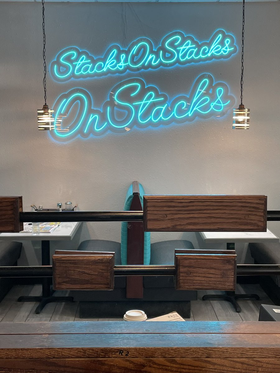 JamesOnsite's tweet photo. Known in Portland ME for generous portions and the largest breakfast sausages you’ll ever see, #Stacks has opened their second location in Scarborough. They have been so happy with the @SkyTabPOS from @Shift4, they have put it in the second location also. #BestBreakfastEver. https://t.co/NBAet0n0hy