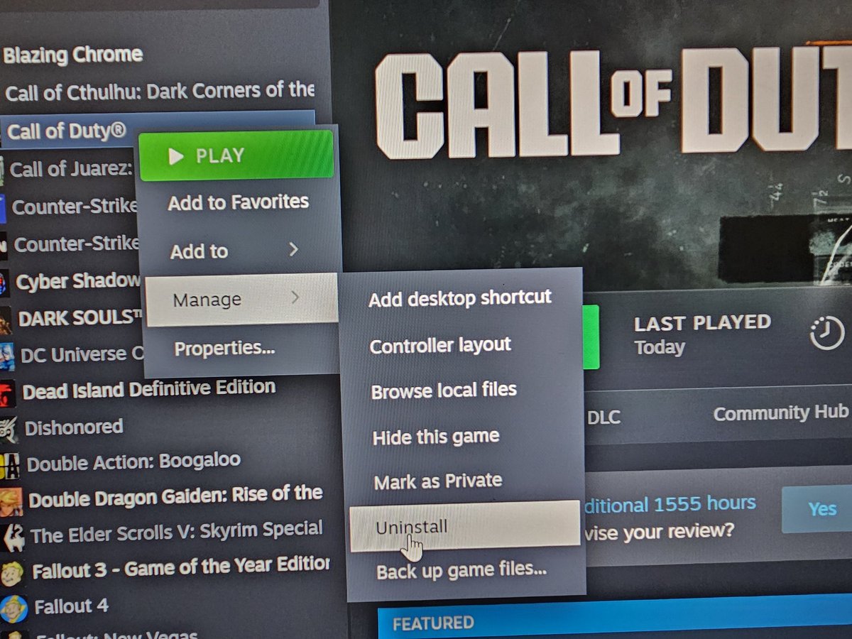 HyperComboEx's tweet image. It was a good run. But this new update completely ruined warzone. Easy uninstall. #warzone #warzoneupdate #BlackOps6    #uninstalled