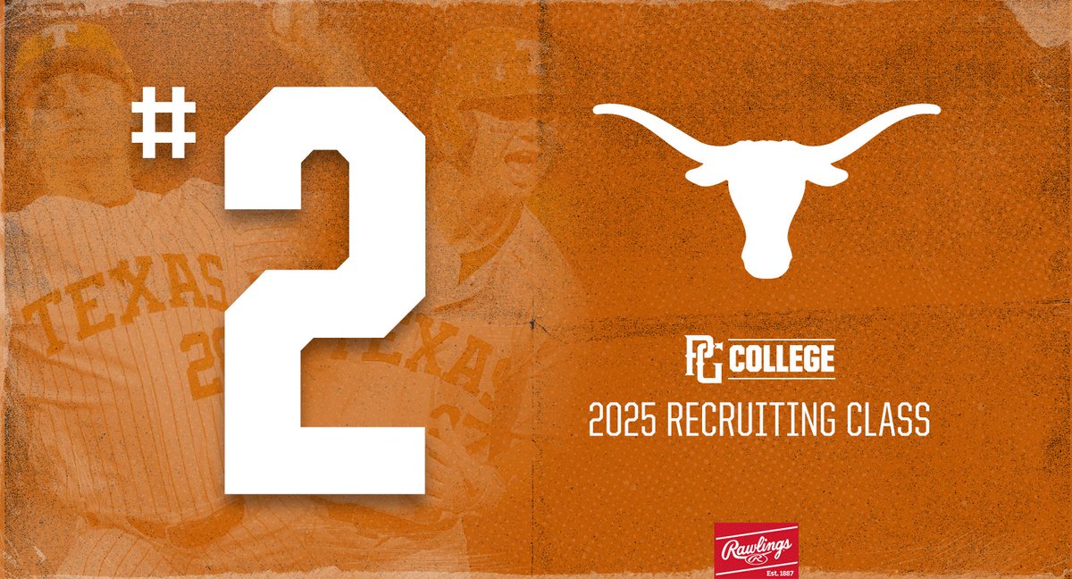 Perfect Game USA (@perfectgameusa) on Twitter photo 𝗧𝗢𝗣 𝟮𝟬𝟮𝟱 𝗥𝗘𝗖𝗥𝗨𝗜𝗧𝗜𝗡𝗚 𝗖𝗟𝗔𝗦𝗦𝗘𝗦: #𝟮, 𝗧𝗘𝗫𝗔𝗦 🤘🏼
“This class has a little bit of everything to offer, from top-of-the-class talents to some pretty outrageous depth in the box & on the mound.”
READ ✍🏼: bit.ly/3YRAFf7 // <a href="/PGCollegeBall/">PG College Baseball</a> 𝗧𝗢𝗣 𝟮𝟬𝟮𝟱 𝗥𝗘𝗖𝗥𝗨𝗜𝗧𝗜𝗡𝗚 𝗖𝗟𝗔𝗦𝗦𝗘𝗦: #𝟮, 𝗧𝗘𝗫𝗔𝗦 🤘🏼
“This class has a little bit of everything to offer, from top-of-the-class talents to some pretty outrageous depth in the box & on the mound.”
READ ✍🏼: bit.ly/3YRAFf7 // <a href="/PGCollegeBall/">PG College Baseball</a>