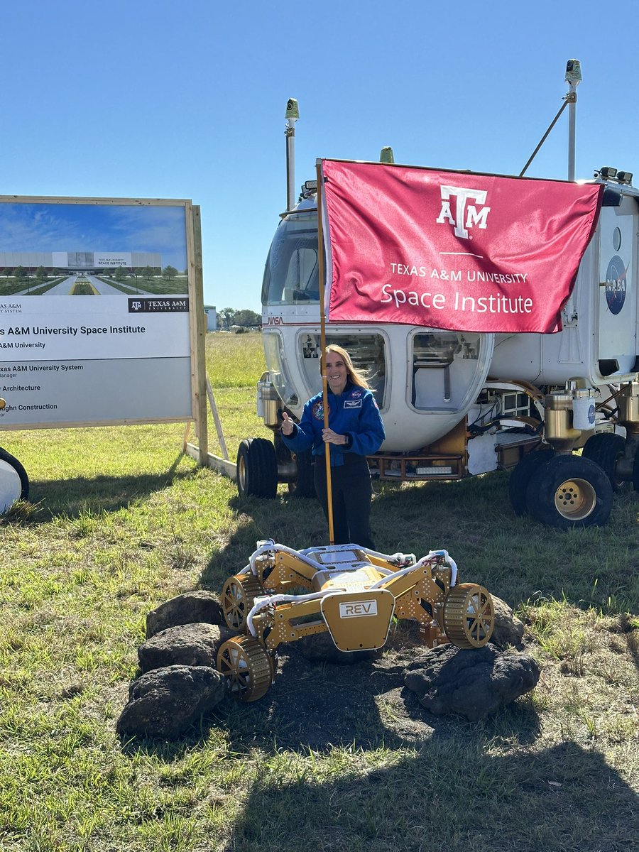 Bastion attends Texas A&amp;M University Space Institute ground breaking!