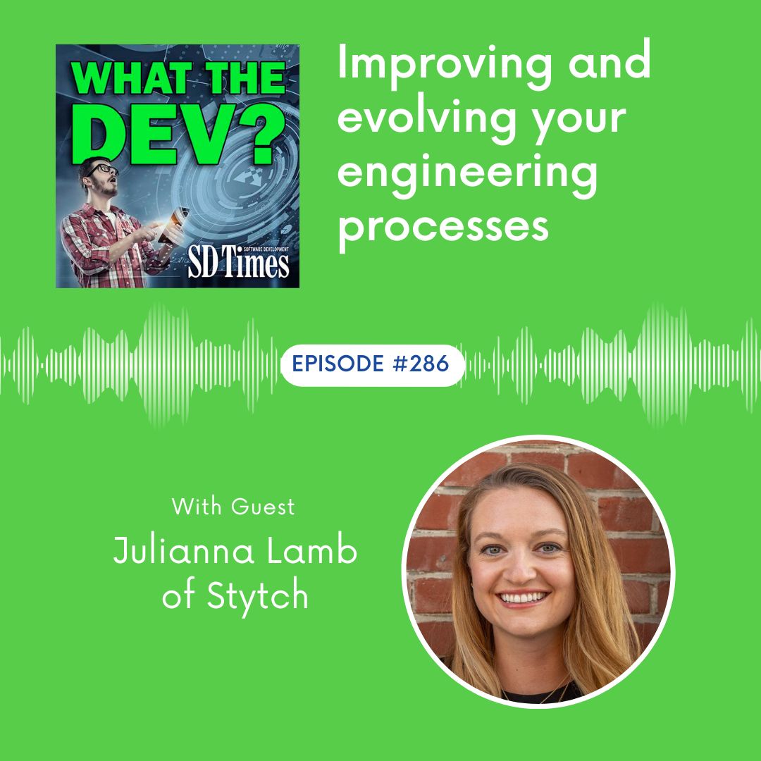 KarboCo's tweet photo. Karbo client @stytchauth’s CTO and co-founder, @juliannaelamb, was recently featured on the What the Dev? Podcast from @sdtimes, where she covers how to improve and evolve your #engineering processes.

Interested to learn more? Tune in here 👉https://t.co/yAxEtC3gno https://t.co/lg2lNxZyLi