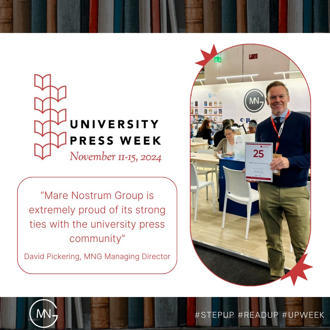 MNG - University Presses (@mngup_books) on Twitter photo As #UPWeek comes to an end, we asked colleagues what it means to be part of the university press community.
#StepUP #ReadUP <a href="/aupresses/">AUPresses ๐</a> As #UPWeek comes to an end, we asked colleagues what it means to be part of the university press community.
#StepUP #ReadUP <a href="/aupresses/">AUPresses ๐</a>