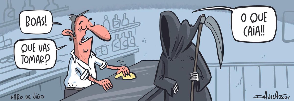 FansLuisDavila's tweet photo. Respostas moi galegas
#Taberna #AMorte #HumorGalego #Davila https://t.co/782Dx55WPd
