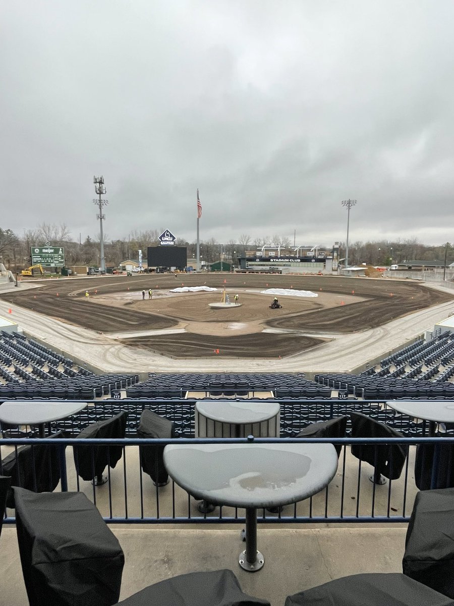 mitchhooten's tweet image. Field Renovation Update
Pre Plant in/ Sod coming Sunday @TheMotzGroup @fieldsourceohio @MichiganSFMA
