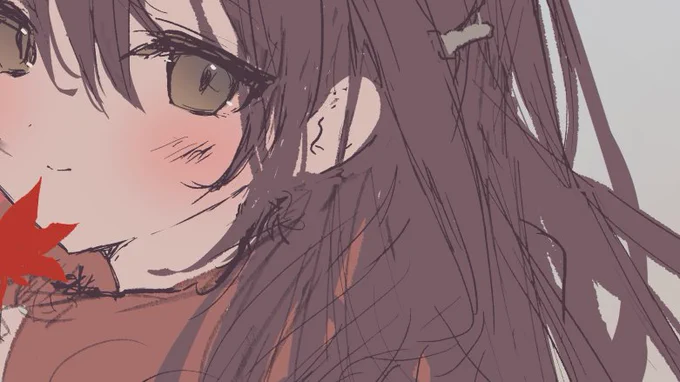 コミティア用の・・ペーパーにしたかった絵(諦め) 