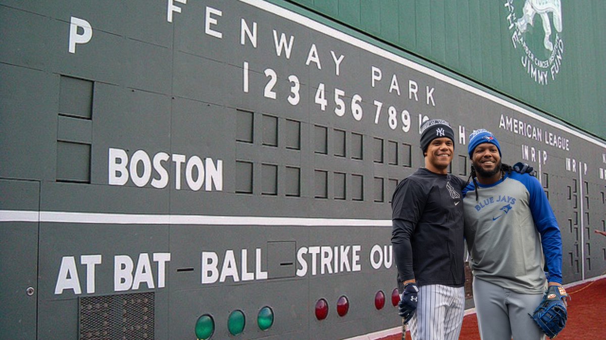 Developing: 

We are hearing, per <a href="/skippsviewdean/">Dean Ciriaco</a>, that Vladimir Guerrero Jr. was discussed in the three-hour meeting between Juan Soto and the Boston Red Sox last night. 

Boston seems poised to be the next super team with their finances, farm system, and Rafael Devers. 

Here