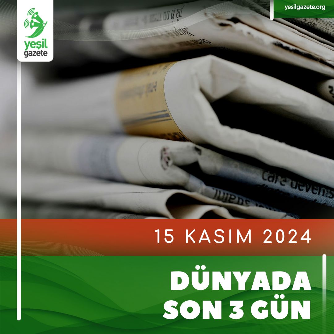 15 Kasım 2024 Cuma: Dünya'da Son 3 Günün Haber Başlıkları:

Sağ çoğunluğun istediği oldu: ‘AB Ormansızlaşma Yasası’ zayıflatılarak ertelendi:
Avrupa Parlamentosu'nda sağ ve aşırı sağ grup, 'ormansızlaşma yasası'nın hükümlerinin ertelenmesini onayladı ve metne ülkelerle