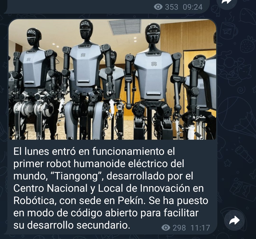 CriptOunon's tweet photo. Robótica.
Inteligentes e incansables, dejen de enviar el currículum a D.O.G.E 😂 https://t.co/uLTO6AQc8o