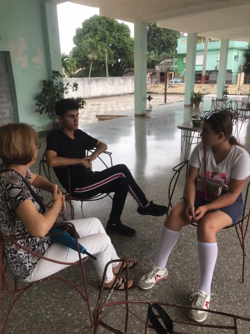 Desarrolla la Educación Especial intercambio con estudiante de 9 grado que opta por dicha enseñanza #CubaMined #EducaciónVillaClara #EducaciónRanchuelo #engraciamartinez